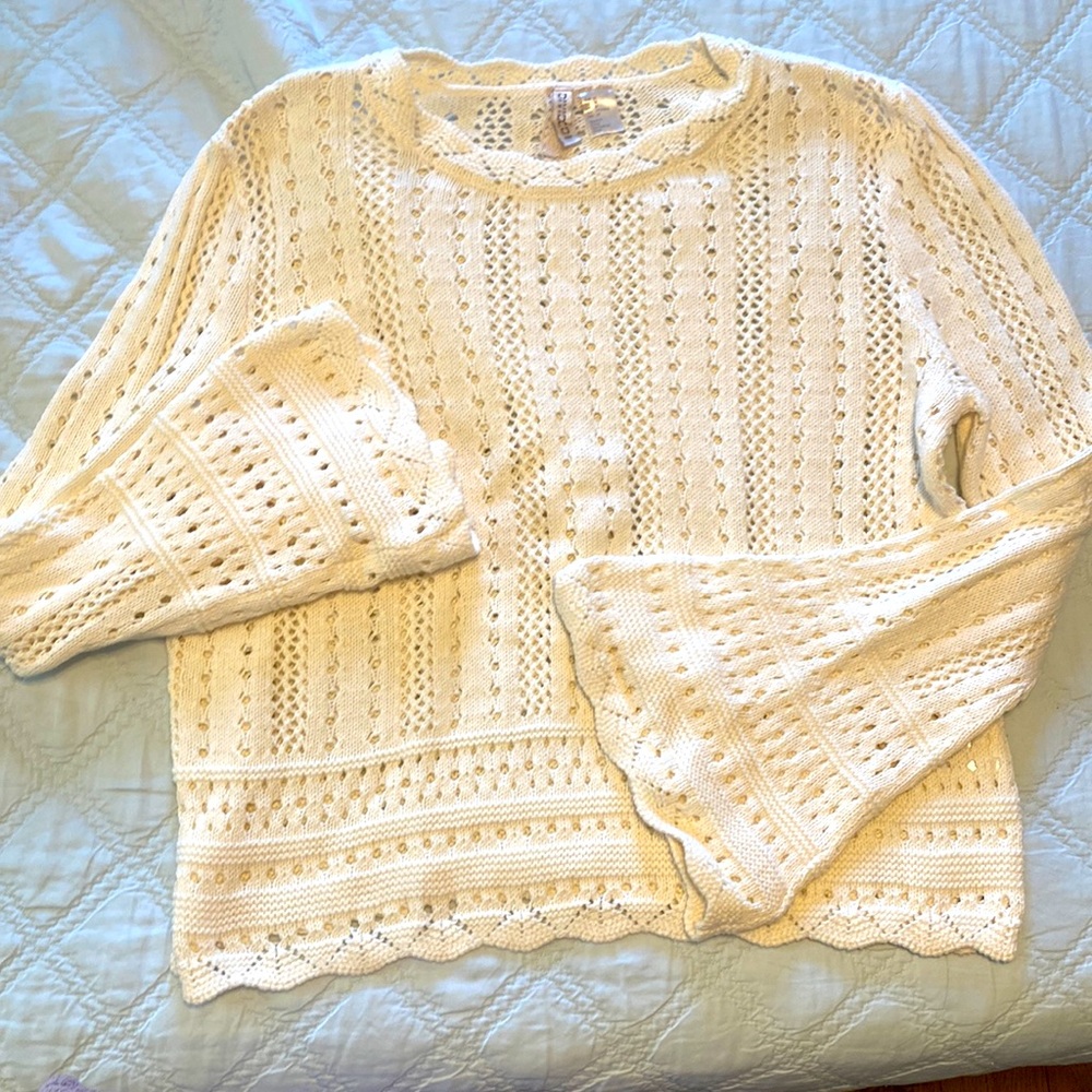 Crochet sweater